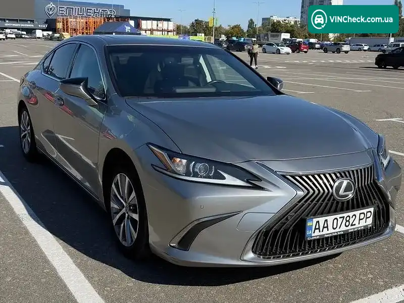 Lexus ES 2019, фото з оголошення 2 з 18, VIN JTHB11B1302018562