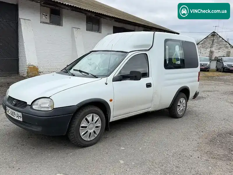 Opel Combo 2000, фото з оголошення 2 з 21, VIN W0L0SBF25Y3030640