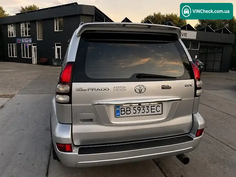 Toyota Land Cruiser Prado 2007, фото з оголошення 2 з 11, VIN JTEBL29J575060694