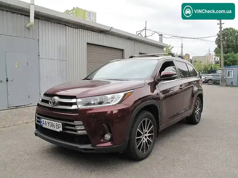 Toyota Highlander 2019, фото з оголошення 2 з 21, VIN 5TDDZRFH10S704598