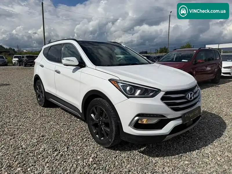 Hyundai Santa FE 2016, фото з оголошення 2 з 20, VIN 5XYZWDLA9HG471233