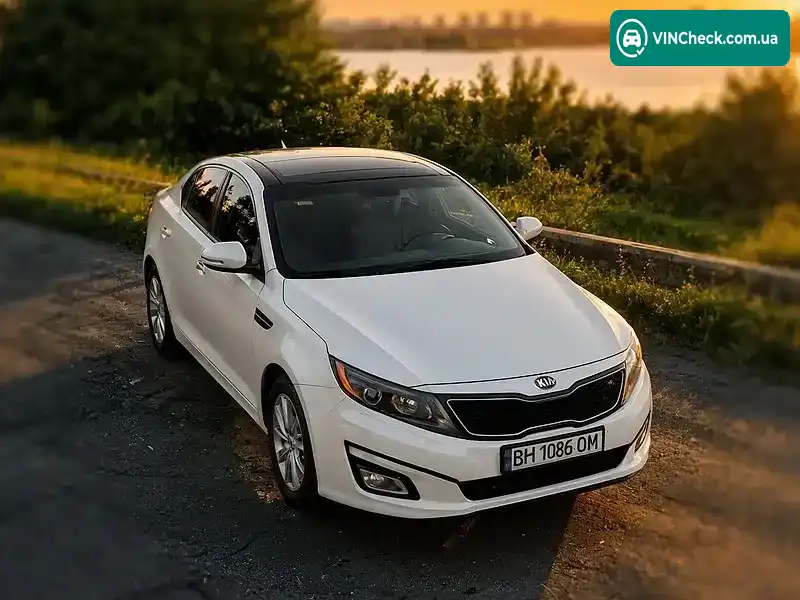 Kia Optima 2014, фото з оголошення 2 з 21, VIN 5XXGN4A72FG368318