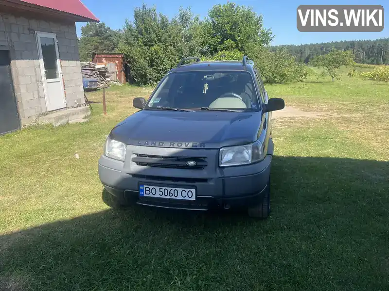 Land Rover Freelander 2001, фото з оголошення 2 з 10, VIN SALLNABE21A333484
