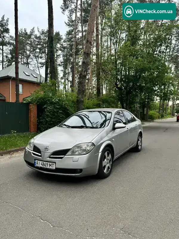 Nissan Primera 2004, фото з оголошення 1 з 20, VIN SJNBBAP12U0137392