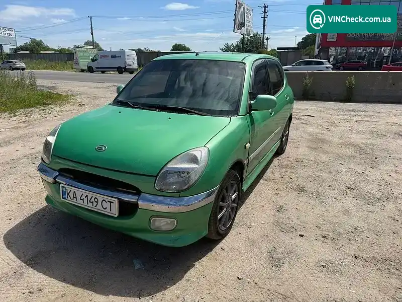 Daihatsu Sirion 2000, фото з оголошення 1 з 13, VIN JDAM101S000501277