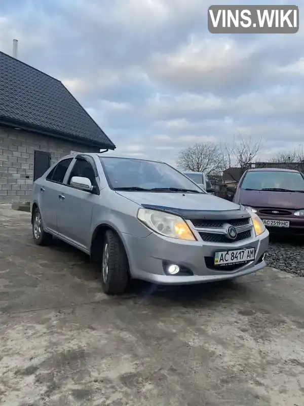 Geely MK 2008, фото з оголошення 2 з 17, VIN LB37634S07L027207