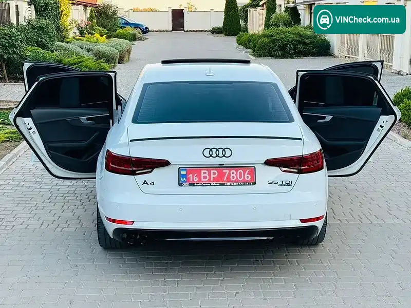 Audi A4 2018, фото з оголошення 2 з 20, VIN WAUZZZF47JA185054