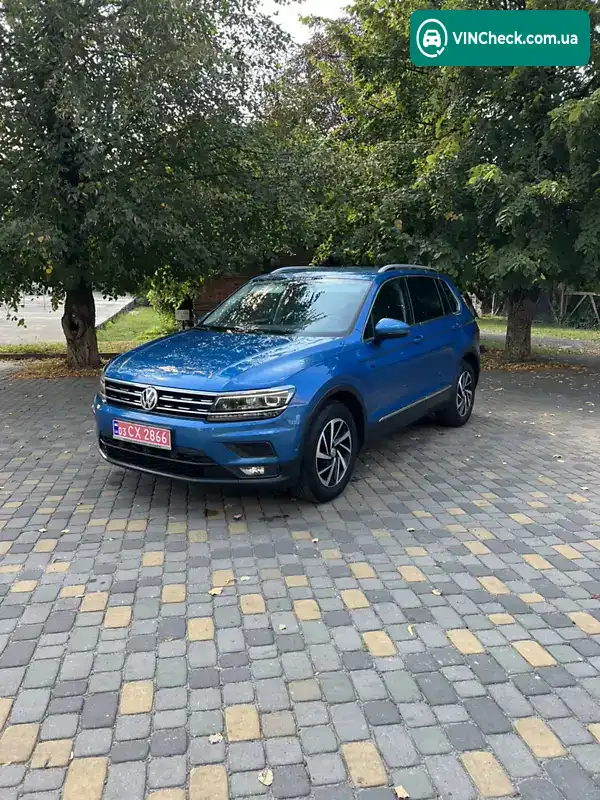 Volkswagen Tiguan 2019, фото з оголошення 1 з 20, VIN WVGZZZ5NZKW349457