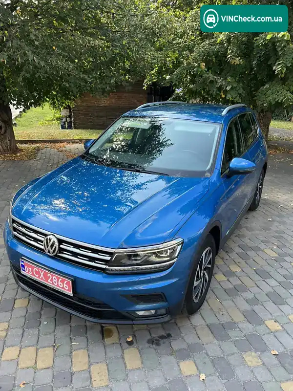 Volkswagen Tiguan 2019, фото з оголошення 2 з 20, VIN WVGZZZ5NZKW349457