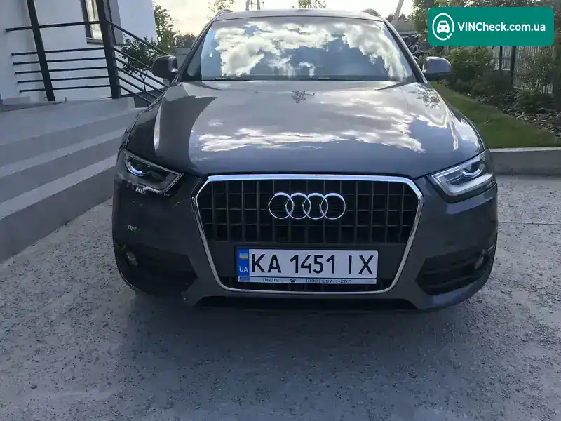 Audi Q3 2014, фото з оголошення 1 з 14, VIN WAUZZZ8U2ER062864