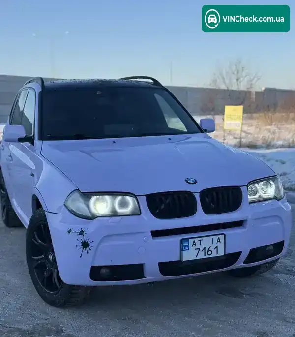 BMW X3 2006, фото з оголошення 2 з 21, VIN WBAPD71020WF50212