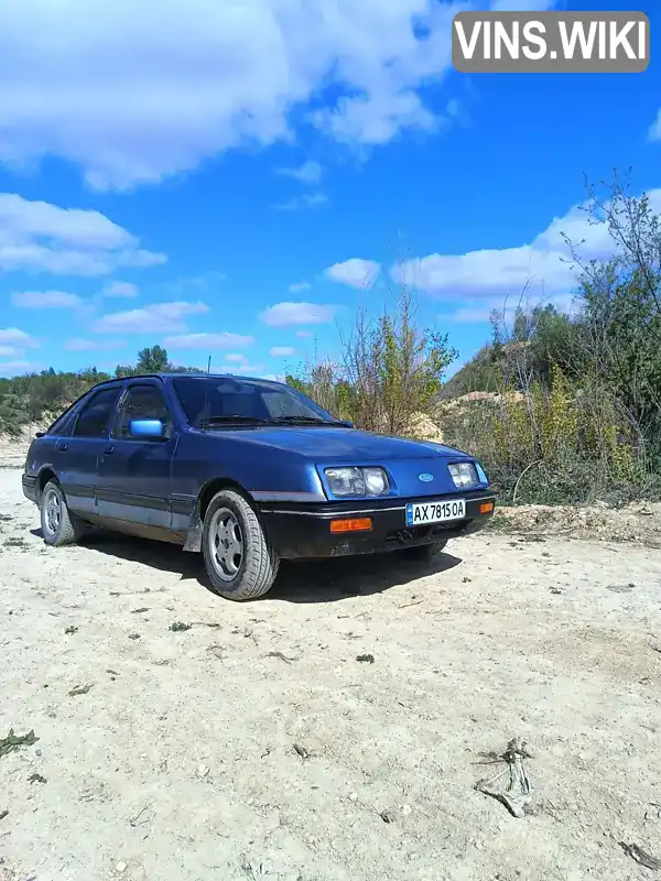 Ford Sierra 1986, фото з оголошення 2 з 12, VIN WF0AXXGBBAGG21836