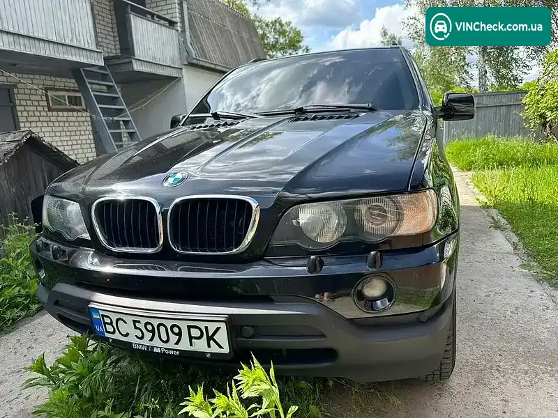 BMW X5 2002, фото з оголошення 1 з 20, VIN WBAFB31030LP02426