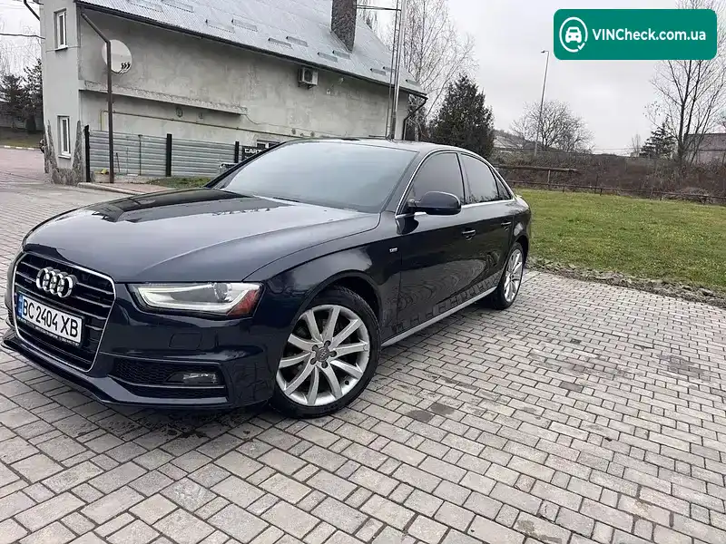 Audi A4 2014, фото з оголошення 2 з 16, VIN WAUBFAFL1EN044384