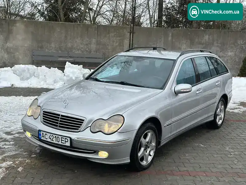 Mercedes-Benz C-Class 2002, фото з оголошення 2 з 21, VIN WDB2032161F265707