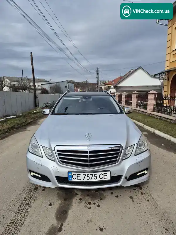 Mercedes-Benz E-Class 2010, фото з оголошення 1 з 20, VIN WDD2122021A236477