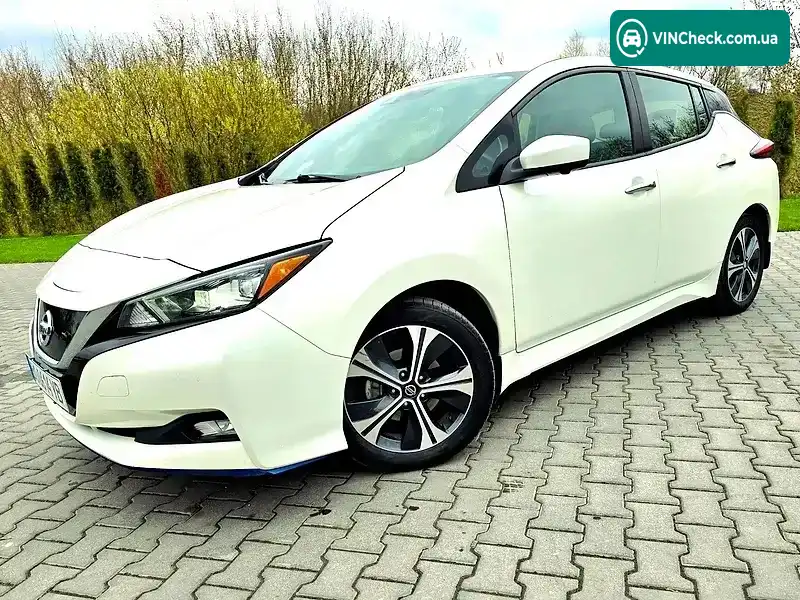 Nissan Leaf 2021, фото з оголошення 2 з 18, VIN 1N4BZ1CV5NC550009