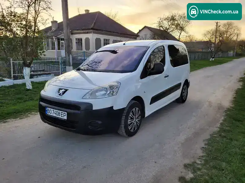 Peugeot Partner 2009, фото з оголошення 2 з 17, VIN VF37B9HTC9J070867