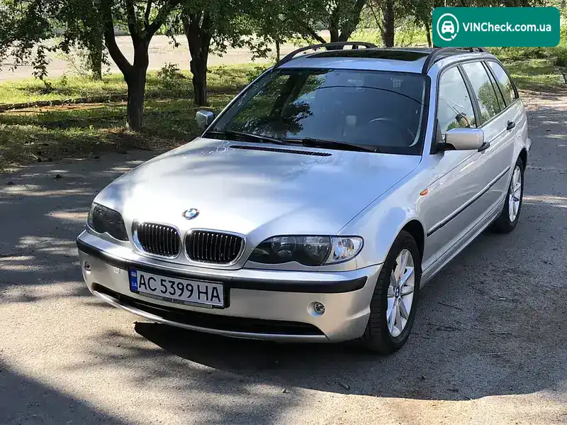 BMW 3 Series 2003, фото з оголошення 1 з 20, VIN WBAEL51060PA03050