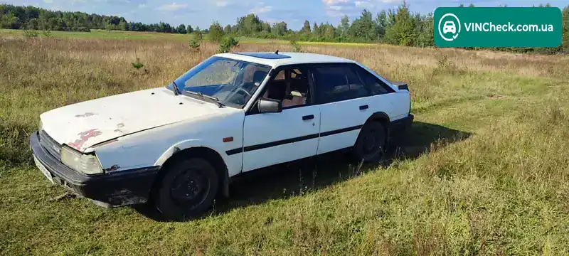 Mazda 626 1987, фото з оголошення 2 з 9, VIN JMZGC143201671389