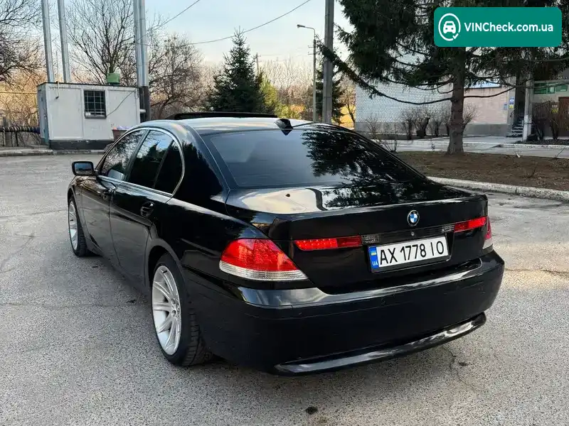 BMW 7 Series 2003, фото з оголошення 1 з 21, VIN WBAGL21010DS20396