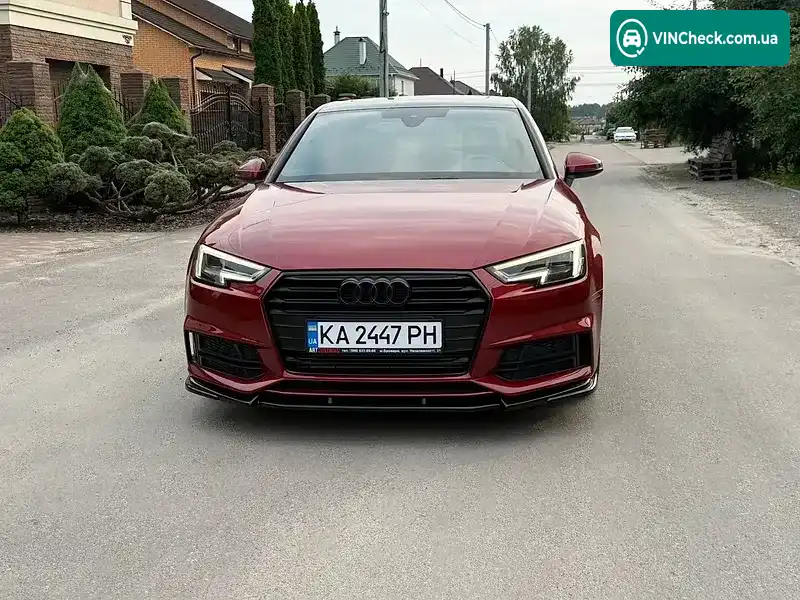 Audi A4 2017, фото з оголошення 1 з 17, VIN WAULMAF46JA067552