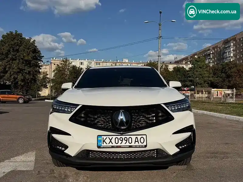 Acura RDX 2019, фото з оголошення 1 з 8, VIN 5J8TC2H66LL805661