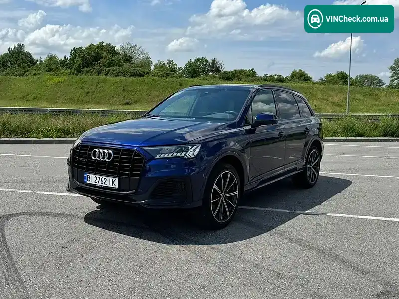 Audi Q7 2021, фото з оголошення 2 з 21, VIN WA1LXAF78MD030018