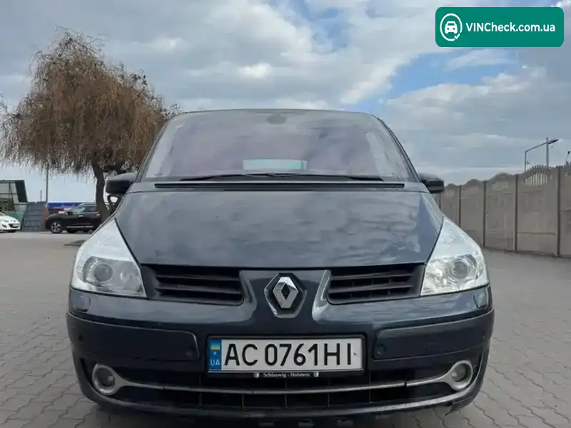 Renault Espace 2007, фото з оголошення 2 з 9, VIN VF1JK07DB37284152