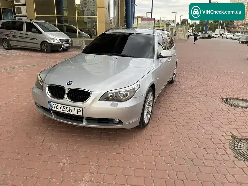 BMW 5 Series 2004, фото з оголошення 2 з 20, VIN WBANJ51060B423052