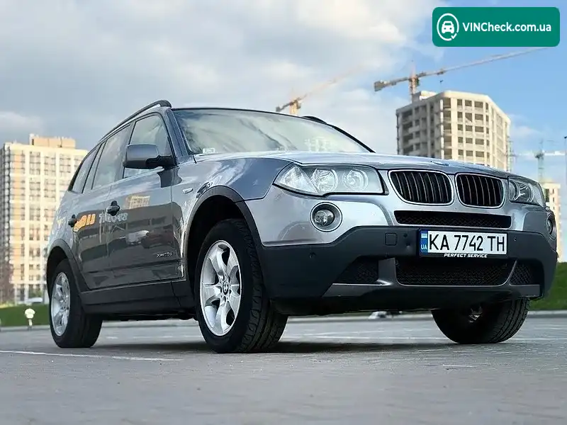 BMW X3 2009, фото з оголошення 2 з 20, VIN WBAPE11060WJ73889
