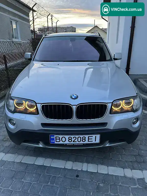BMW X3 2007, фото з оголошення 1 з 20, VIN WBAPD11050WF85128