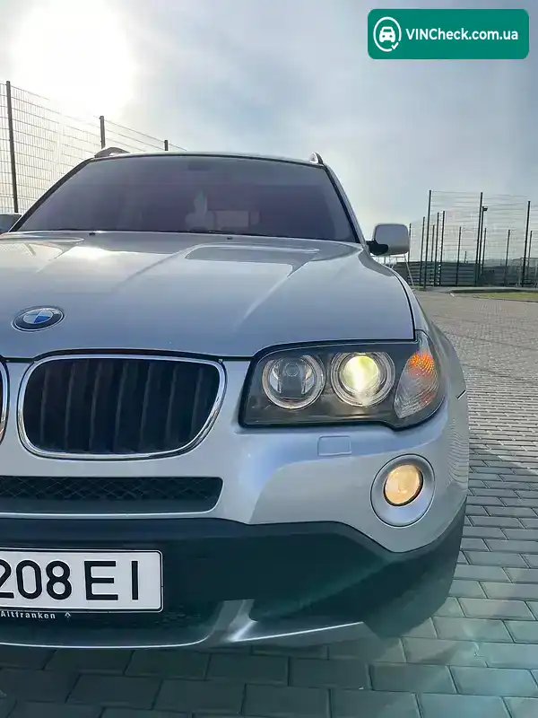 BMW X3 2007, фото з оголошення 2 з 20, VIN WBAPD11050WF85128