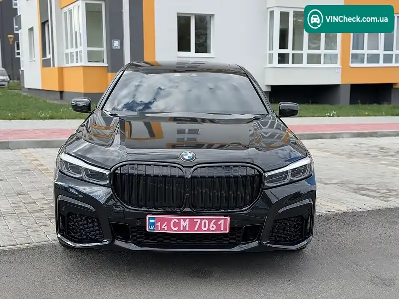 BMW 7 Series 2019, фото з оголошення 1 з 20, VIN WBA7E4C57KGV70521