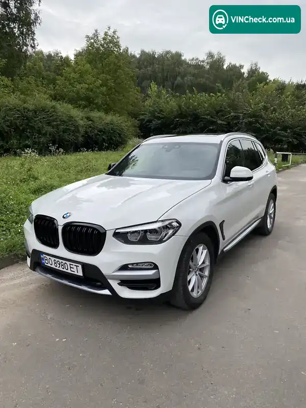 BMW X3 2018, фото з оголошення 1 з 20, VIN 5UXTR9C53KLE18781