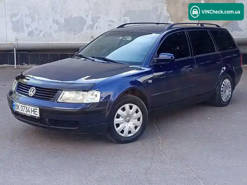 Volkswagen Passat 2000, фото з оголошення 1 з 21, VIN WVWZZZ3BZYE288148