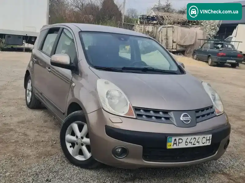 Nissan Note 2006, фото з оголошення 1 з 5, VIN SJNFCAE11U1077042