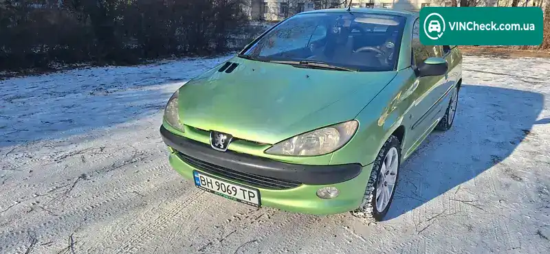 Peugeot 206 2001, фото з оголошення 2 з 16, VIN VF32DNFUR41922468