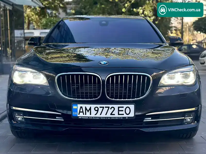 BMW 7 Series 2013, фото з оголошення 1 з 20, VIN WBAYF81090D184763