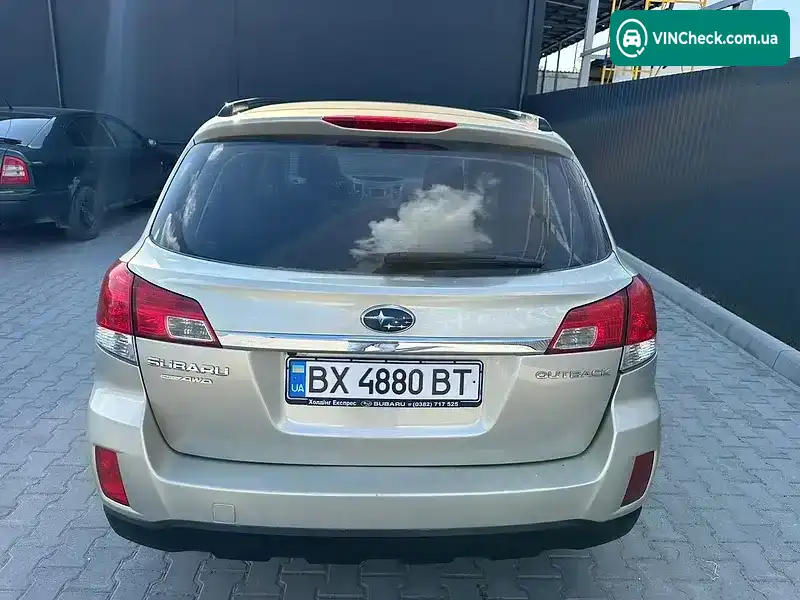 Subaru Outback 2012, фото з оголошення 2 з 15, VIN JF1BR9L95CG116701