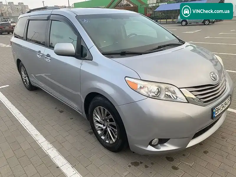 Toyota Sienna 2016, фото з оголошення 2 з 20, VIN 5TDYZ3DC1HS797690