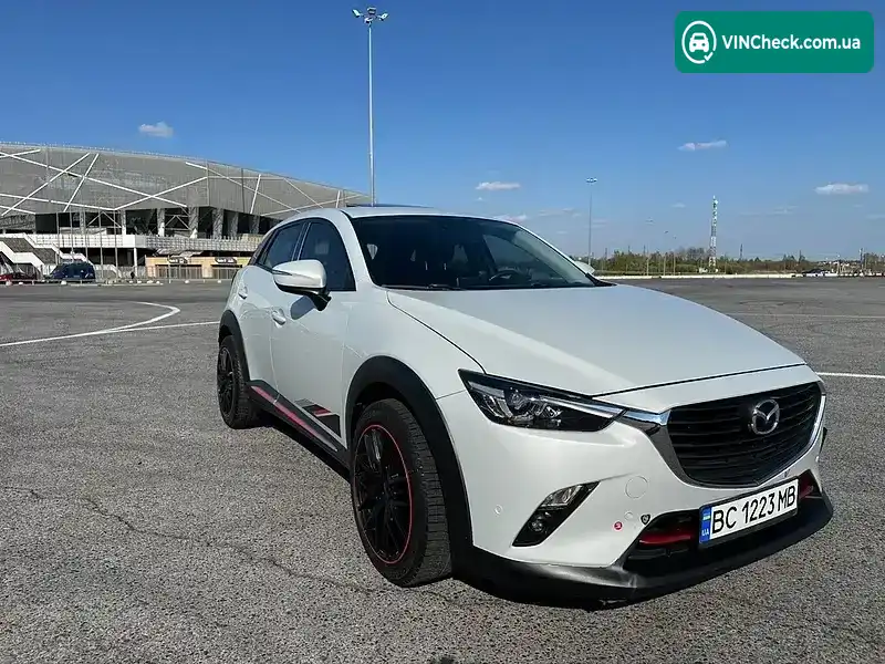 Mazda CX-3 2015, фото з оголошення 2 з 21, VIN JM1DKBD77G0101710