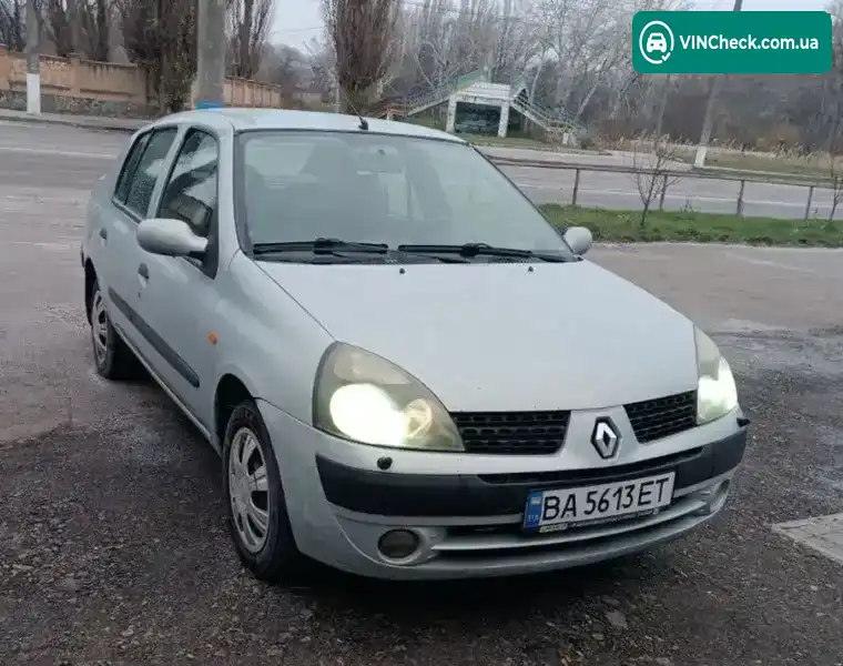 Renault Clio 2003, фото з оголошення 1 з 9, VIN VF1LB0KC528401954