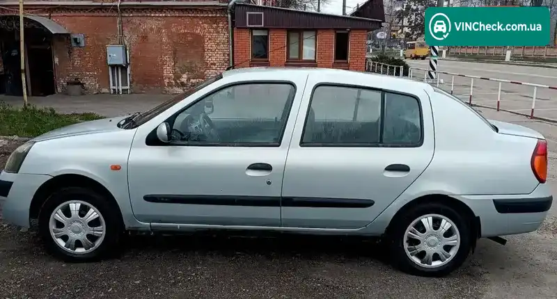 Renault Clio 2003, фото з оголошення 2 з 9, VIN VF1LB0KC528401954