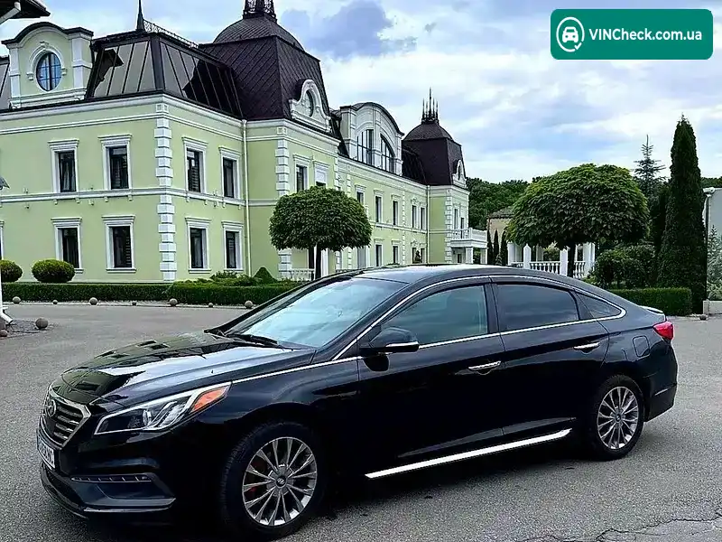 Hyundai Sonata 2015, фото з оголошення 2 з 20, VIN 5NPE34AF5FH198920