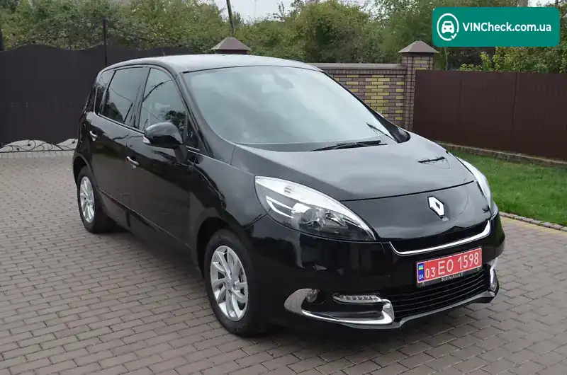 Renault Scenic 2013, фото з оголошення 1 з 20, VIN VF1JZ140648436834