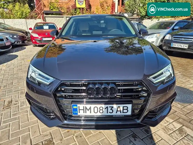 Audi A4 2016, фото з оголошення 2 з 19, VIN WAUANAF47HN015659