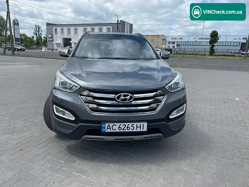 Hyundai Santa FE 2012, фото з оголошення 1 з 13, VIN KMHSU81XBDU026441