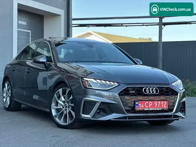 Audi A4 2021, фото з оголошення 1 з 20, VIN WAUEAAF48MA019458