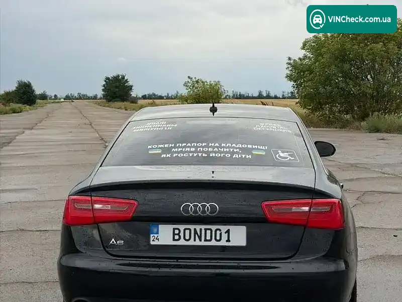 Audi A6 2013, фото з оголошення 2 з 21, VIN WAUGFAFC8DN153378